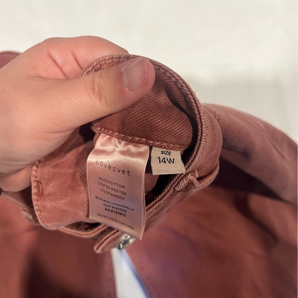 Lovervet Straight Leg Jeans – Size 14W - Picture 5 of 5